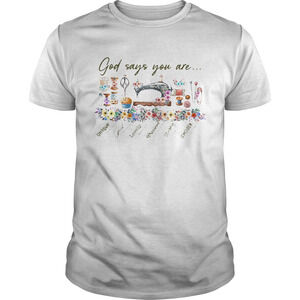 God Says You Are Unique Special Lovely Preeious Strong Chosen Flower Shirt